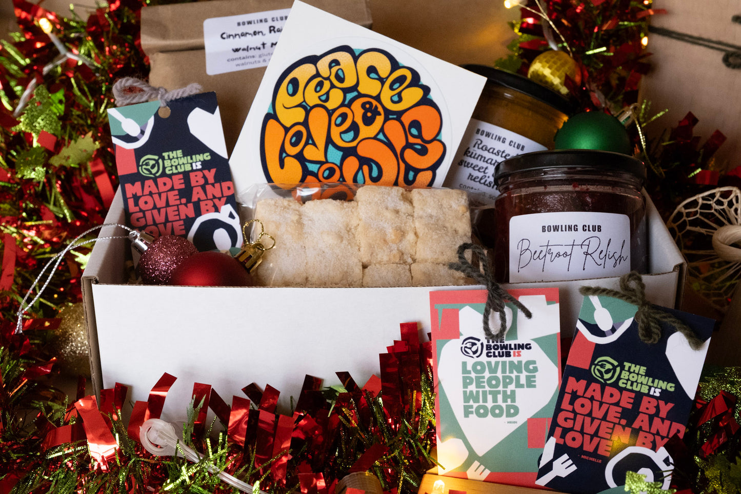 'Bowling Club Goodies' Christmas Box