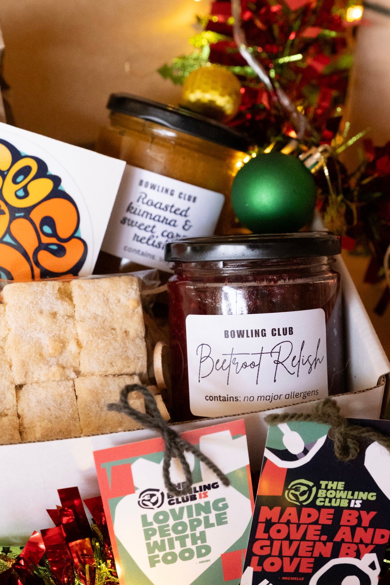 'Bowling Club Goodies' Christmas Box
